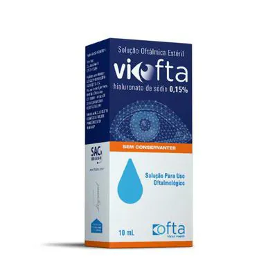 Viofta 0,15% Solução 10ml