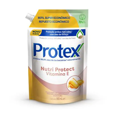 Sabonete Líquido Pump Protex Vitamina E 900ml