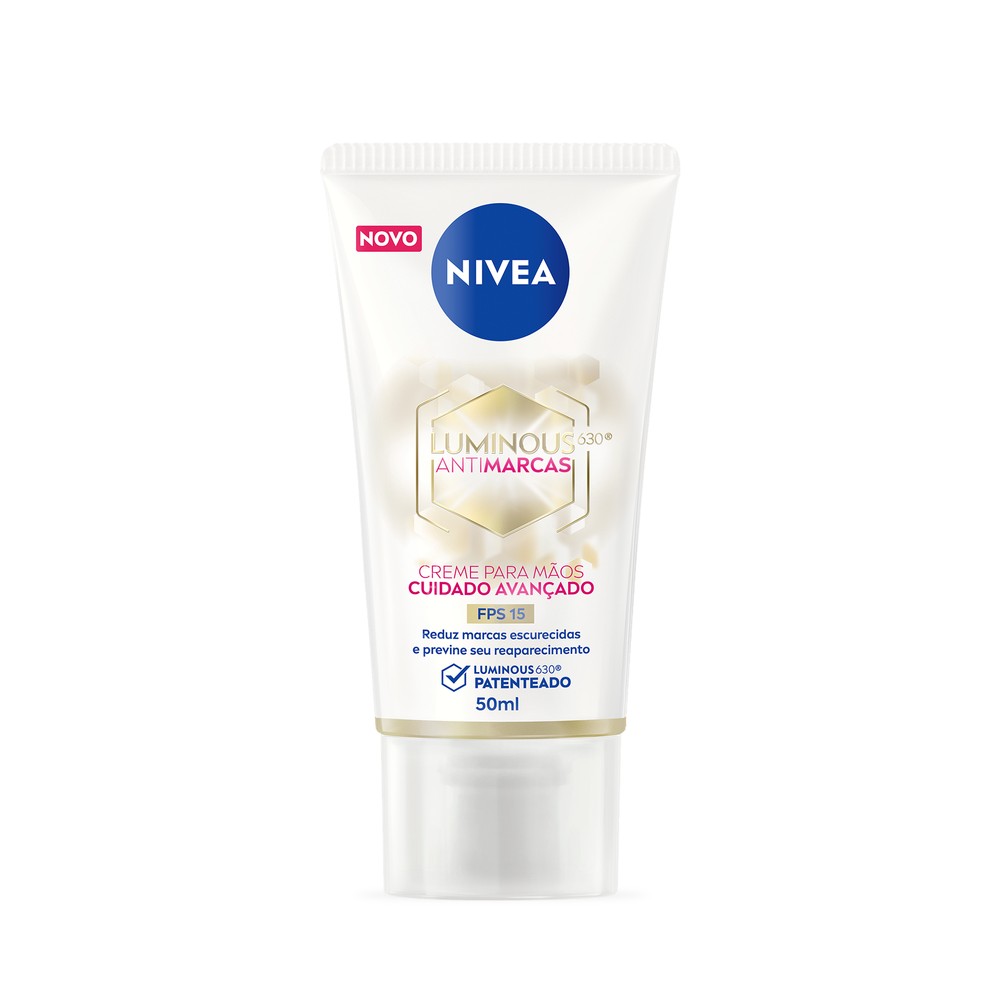 Creme Hidratante para Mãos Nivea Luminous 630 FPS15 50g