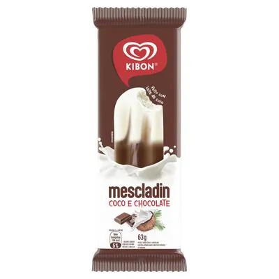 Picolé Kibon Coco e Chocolate 55ml