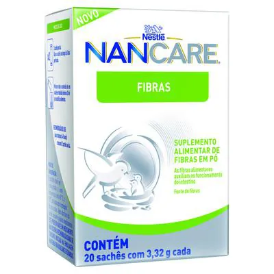 Suplemento Alimentar Nancare Fibras 3,32g 20 Sachês