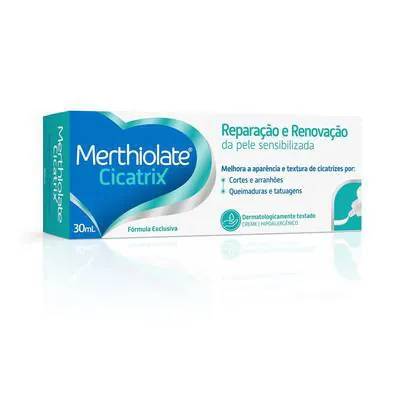 Merthiolate Cicatrix Creme Reparador 30ml