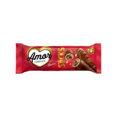 Chocolate Neugebauer Sticks Amor Carioca 32g