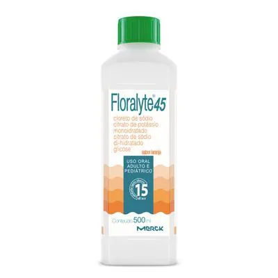 Floralyte 45 Solução Oral Laranja 500ml