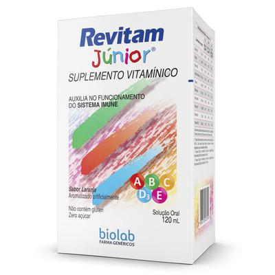 Suplemento Vitamínico Infantil Revitam Júnior 120ml
