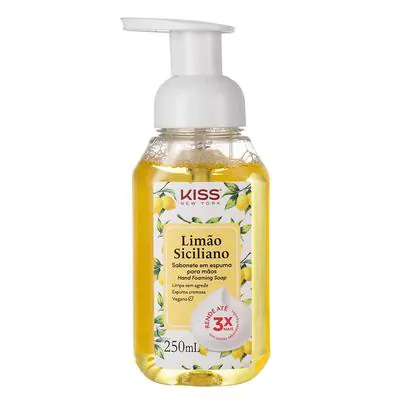 Sabonete em Espuma Kiss NY Limão Siciliano 250ml