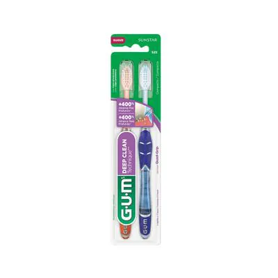 Escova Dental Gum Deep Clean Technique 2 Unidades