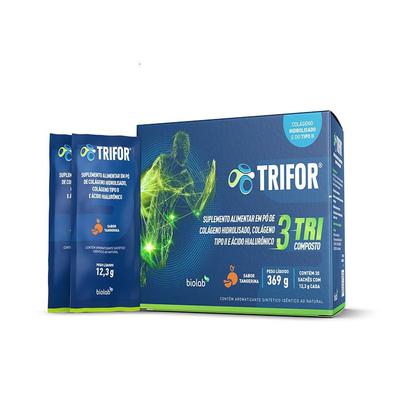 Suplemento alimentar em pó Trifor 12,3g 30 Sachês