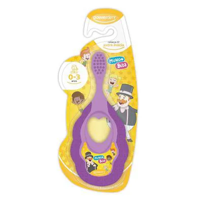Escova Dental Infantil Mordedor Powerdent Mundo Bita