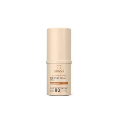 Protetor Solar Facial Adcos Stick Peach FPS80 17g