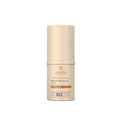 Protetor Solar Facial Adcos Stick Nude FPS80 17g