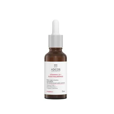 Sérum Facial Adcos Vitamina C 15 - Ácido Hialuronico 15ml