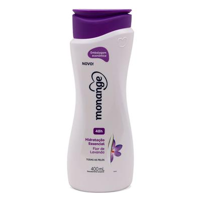 Hidratante Desodorante Monange Hidratação Nutritiva Flor de Lavanda 400ml