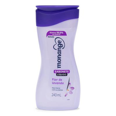 Sabonete Líquido Monange Flor de Lavanda 240ml