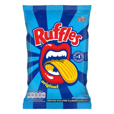 Batata Elma Chips Ruffles Original 76g