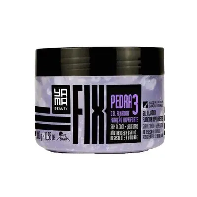 Gel Fixador Pedra 3 Fixação Hiper Forte Yamá 300g