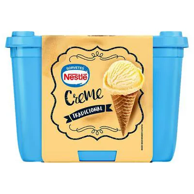 Sorvete Creme Tradicional Nestlé 1,5L