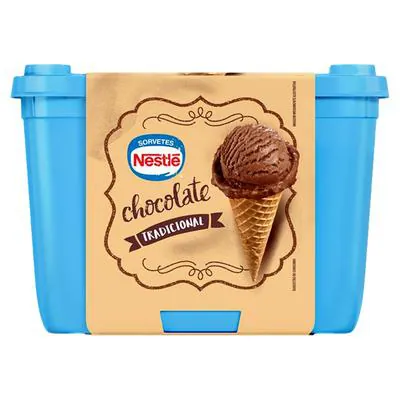 Sorvete Nestlé Chocolate Tradicional 1,5L