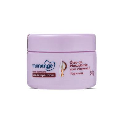 Creme Hidratante Monange Áeras Específicas Óleo de Macadâmia 50gr