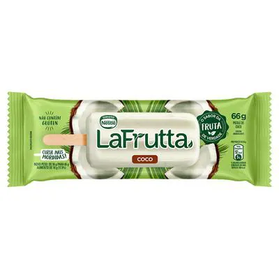 Picolé La Frutta Coco Nestlé 56/66g