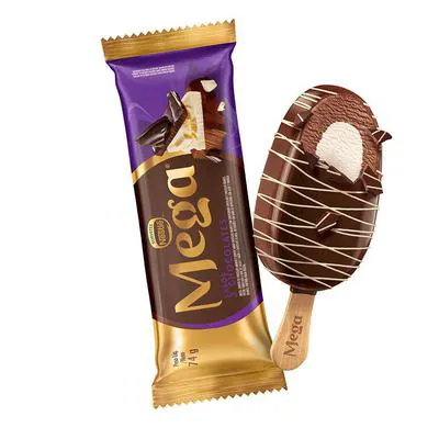 Picolé Nestlé Mega 3 Chocolates 74g
