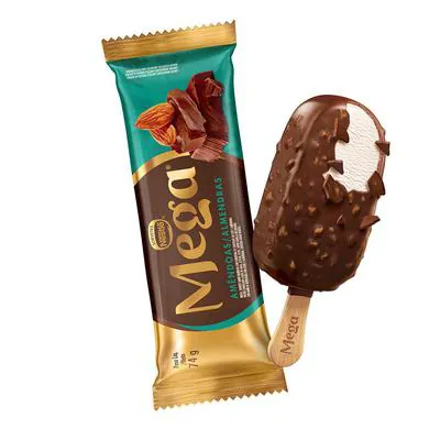 Picolé Nestlé Mega Amendôas 74g
