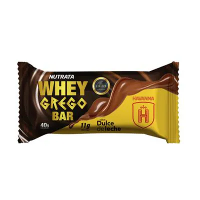 Barra Nutrata Whey Grego Dulce de Leche Havanna 40g