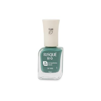 Esmalte Risqué Bio Verde Cremoso Chá Verde 9Ml preço