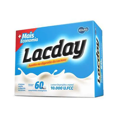 Lacday Mastigáveis 60 Comprimidos