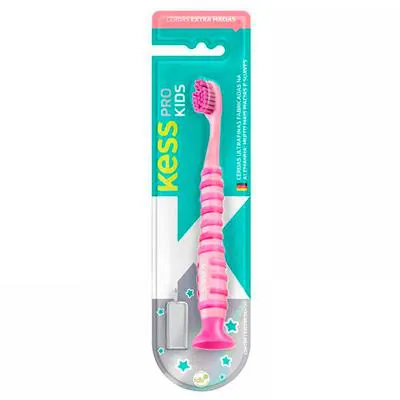 Escova Dental Kess Pro Kids com Ventosa