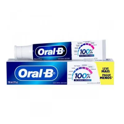Creme Dental Oral-B 100% 175 gramas