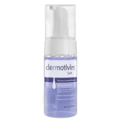 Dermotivin Soft Espuma De Limpeza 130ml