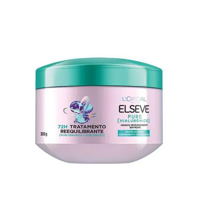 Creme de Tratamento Intensivo Elseve Pure Hialurônico 300g