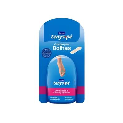 Curativos Para os Pés Tenys Pé Baruel Hidrocoloide P 6 unidades