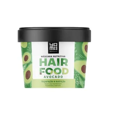 Máscara Capilar Yamá Hair Food Avocado Nutritiva 250g