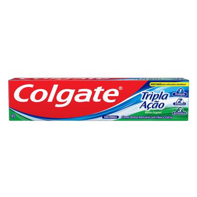 Creme Dental Colgate Tripla Ação Menta Original 90G preço