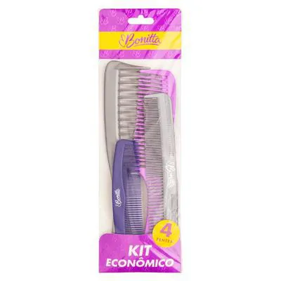 Kit Pente Marco Boni para Familia 4 unidades