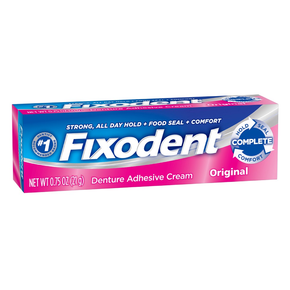 Creme Fixador para Dentadura Fixodent Original 21g