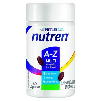 Suplemento Alimentar Nutren A-Z Multi Vitamínioco & Mineral 60 Cápsulas