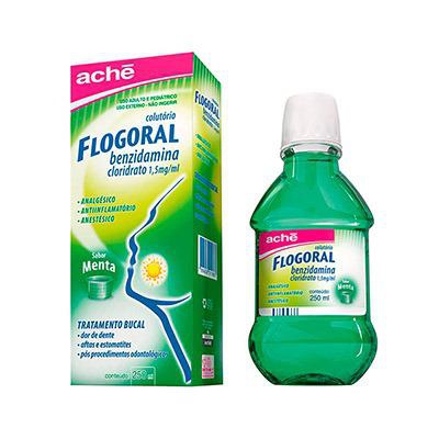 Flogoral Colutório Menta 250ml