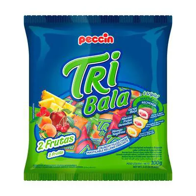 Bala Tribala Peccin Sortidas 100g
