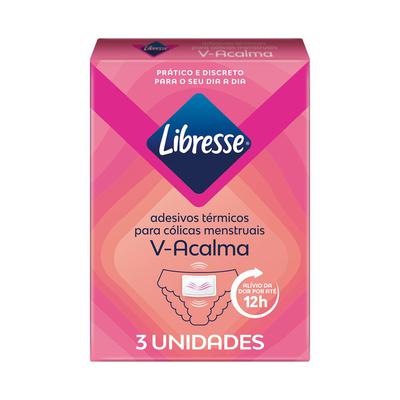 Adesivo Térmico Libresse V-Acalma 3 Unidades