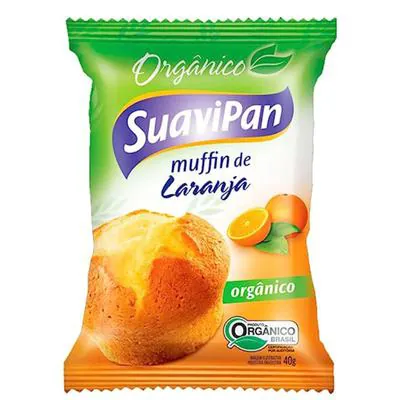 Muffin Suavipan Laranja Z/A 40g