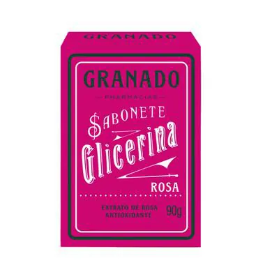 Sabonete Granado Glicerina Rosa 90g