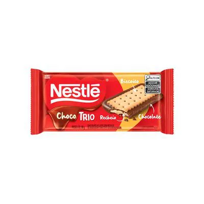 Barra de Chocolate Nestlé Choco Trio Baunilha Amendoim 90g
