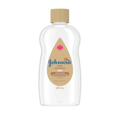 Óleo Infantil Johnson's Baby Amêndoas 200ml