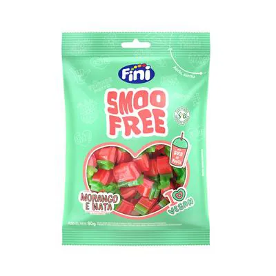 Fini Regaliz Morango Smoofree 80g