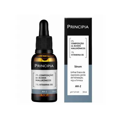 Sérum Principia 2% Composição Ácidos Hialurônicos 1% Vitamina B5 30ml