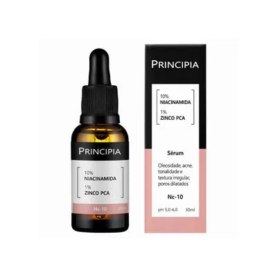 Sérum Principia 10% Niacinamida 1% Zinco PCA 30ml