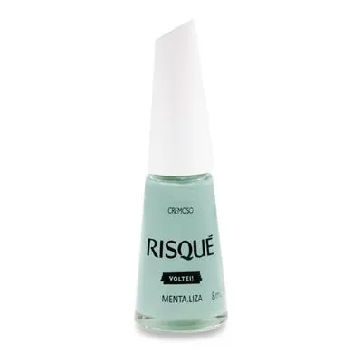 Esmalte Risqué Cremoso Menta.Liza 8ml